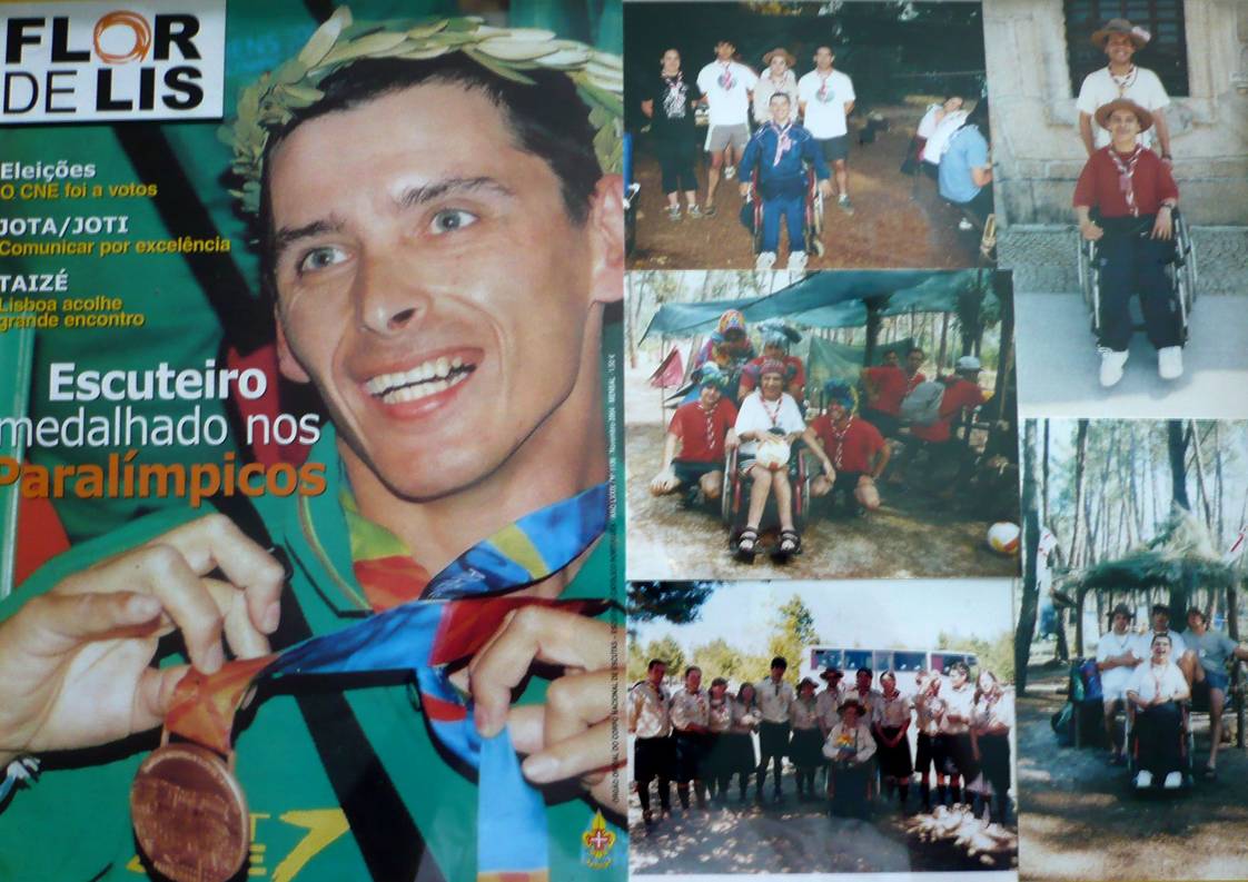 Capa da «Flor de Lis» -  Fêfê - Atenas 2004